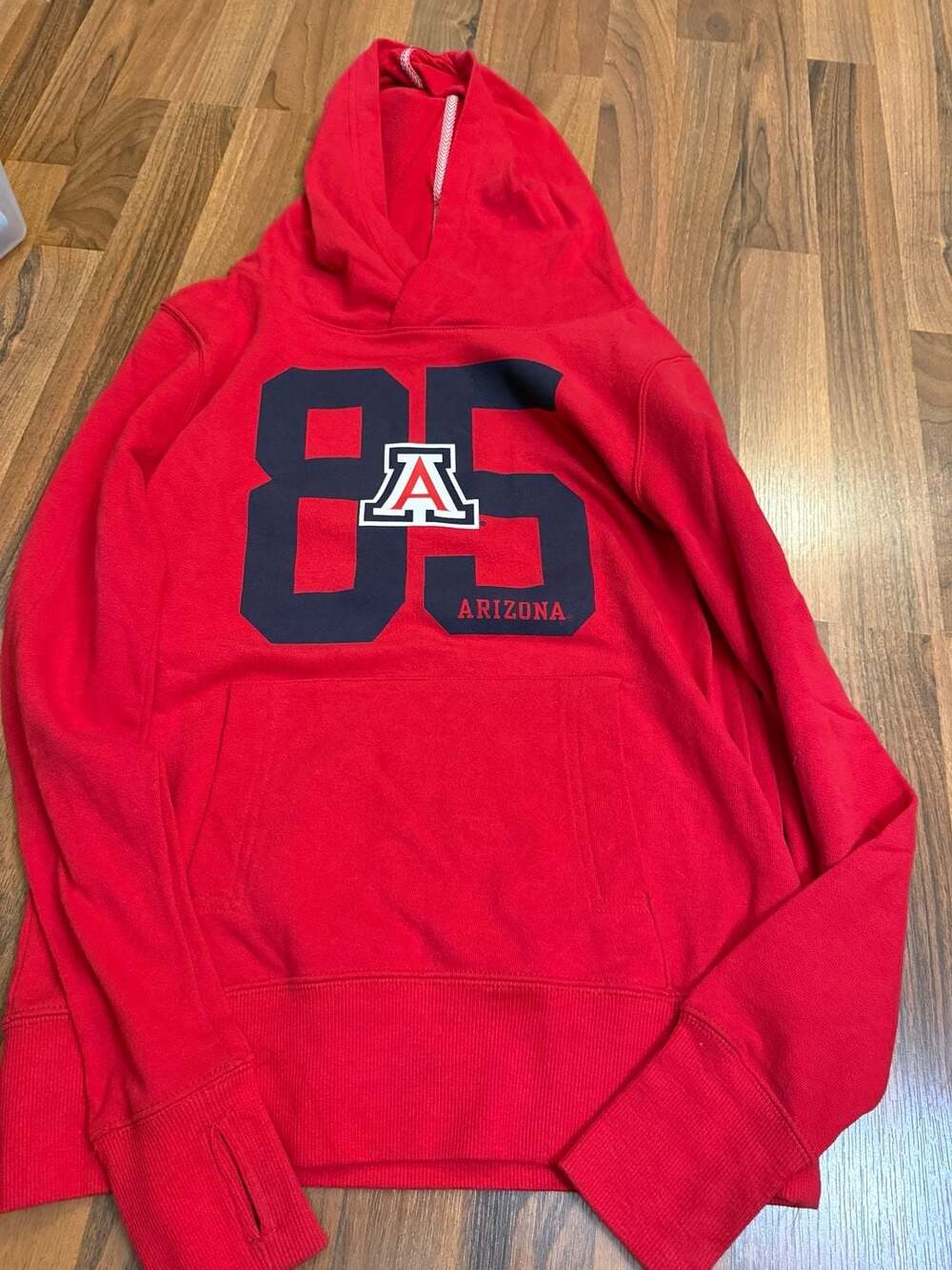 JanSport University of Arizona Wildcats Red Hoodie Sweatshirt Size M